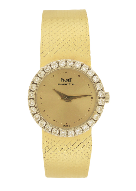 Piaget 18k Yellow Gold and Diamond Ladies' Bracelet Watch