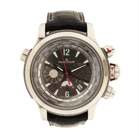 Jaeger-LeCoultre "Master Compressor" 1000 Hours Platinum Chronograph Men's Wrist Watch, Ltd. 096/200