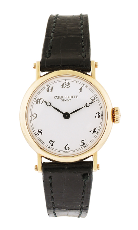 Patek Philippe "Officer" 18k Yellow Gold Ladies' Wristwatch, Ref.4860