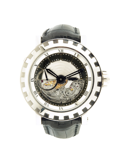 DeWitt Minute Repeating 18K White Gold Semi-Skeletonized Wristwatch. Limited Ed. REF AC.8801.48 NO. 07/50 c.2010. Retail Price $275,000