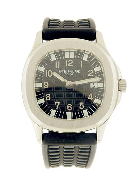 Patek (Ref:4960) Ladies' Stainless Steel "Aquanaut" Wrist Watch with Rubber Strap