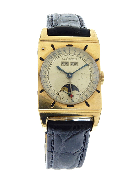 Jaeger-LeCoultre Triple Calendar Moonphase Wrist Watch, c. 1950s