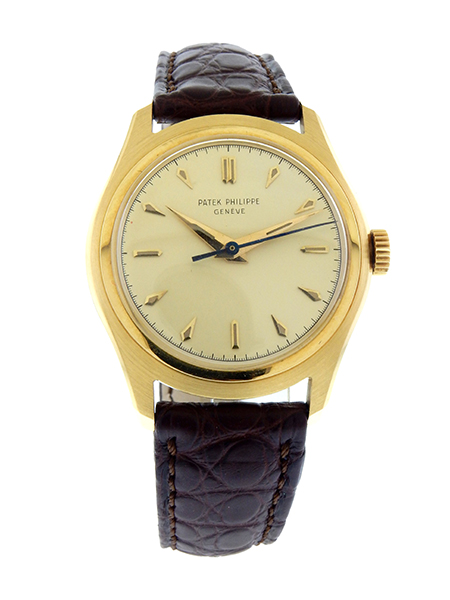 Patek Philippe Ref. 2533 18k Yellow Gold Wristwatch w/ Center Seconds, c. 1953, with extract