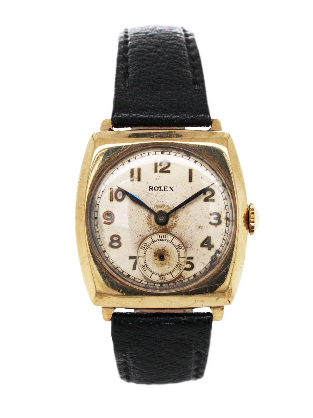 Rolex 9k Yellow Gold Vintage Wristwatch c. 1937