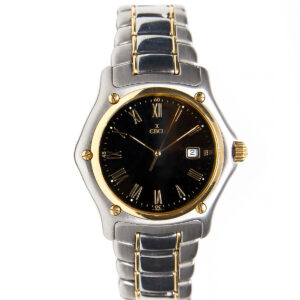 Ebel "1911" 18k YG & SS Men's Bracelet Watch, Ref. 187902