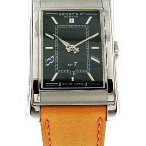 Bedat & Co. Stainles Steel, No. 7 Auto Date wristwatch w/ box and papers