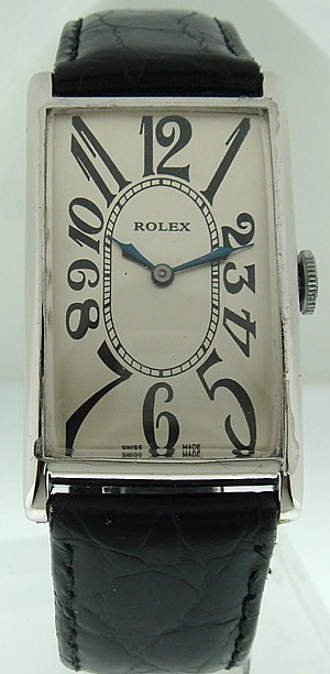 Stainless Steel Vintage Rectangular Rolex