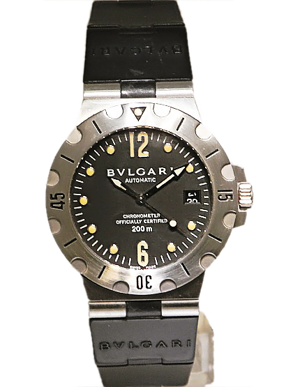 Bvlgari Stainless Steel Scuba Chronometer