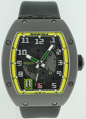 Richard Mille Auto Date Titanium Tonneau Ltd. 196/300