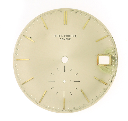 Patek Philippe Silvered Dial for 3445 with Date Aperture