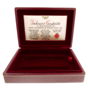Vacheron & Constantin Wrist Watch Box