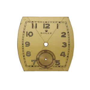 Rolex Tonneau-Shaped Champagne Dial