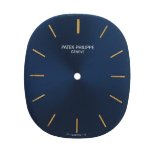 Patek Philippe Blue "Ellipse" Dial with Gold Hour Markers