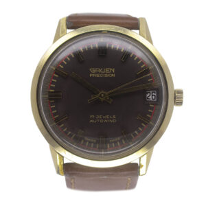 Gruen 14KYG Circa 1960's Watch (22981)
