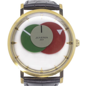 Juvenia 888 Mystery Disc Dial 18KYG Wristwatch (22985)