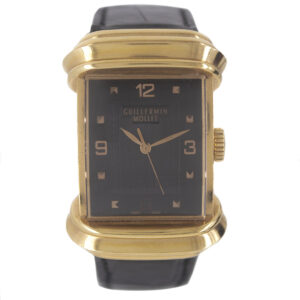 Guillermin Mollet 18KPG W/ Black Dial Premiere Edition 2003 (22977)