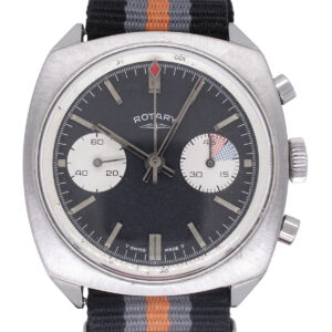 Rotary SS Circa 1970s Chronograph Wristwatch (23037)