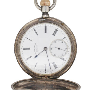 A Lange E Söhne Silver Hunter Pocket Watch Circa 1884 Ref #: 18319 (23090)