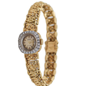 Rolex 18k “Precision” Lady’s Bracelet Watch Circa 1950s (23113)