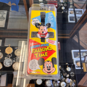 Rare Disney's Mickey Mouse Talking Time Wristwatch by Sounds Fun Inc.